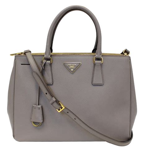 prada saffiano double borsellino